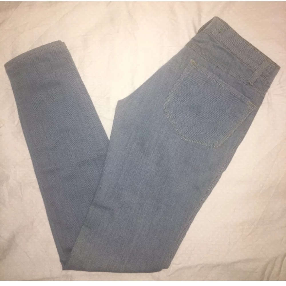 J BRAND Wall Flower Blue Skinny Jeans Size 24